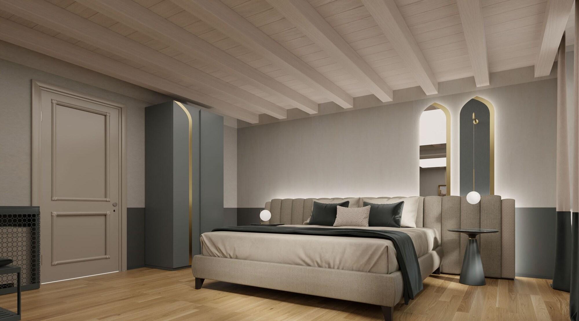 维罗纳 Relais Balcone Di Giulietta酒店 外观 照片 3D rendering of a bedroom