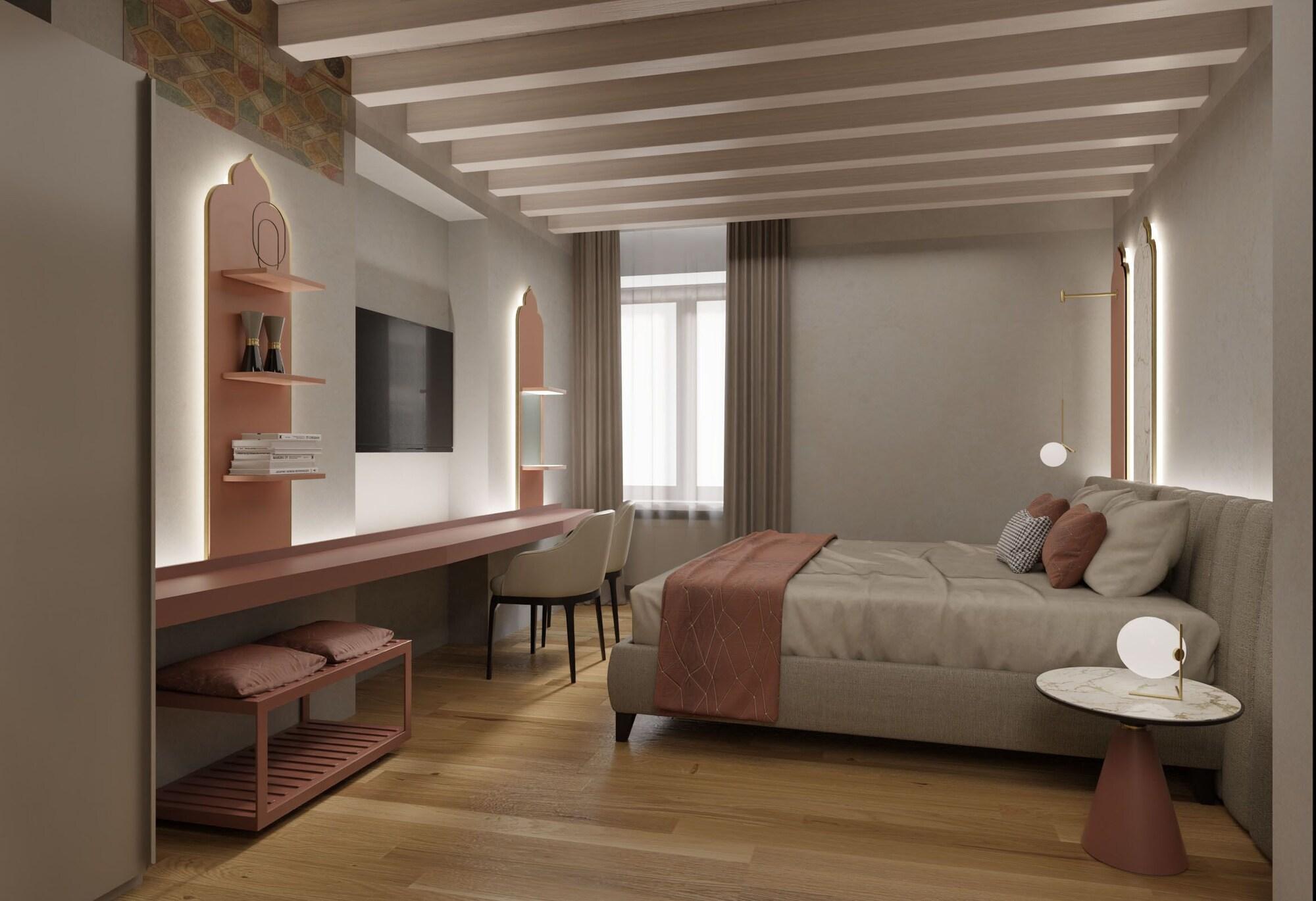 维罗纳 Relais Balcone Di Giulietta酒店 外观 照片 3D rendering of a bedroom